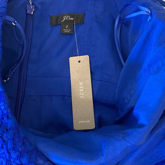 J. Crew Spaghetti-Strap Dress in Lace - Picture 12 of 13